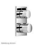 Dornbracht concealed thermostat with 1-way volume control 36425670-33 matt black