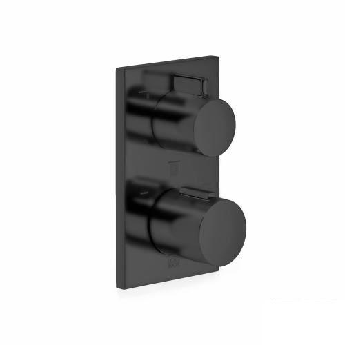 Dornbracht concealed thermostat with three-way volume control 36427670-33 matt black