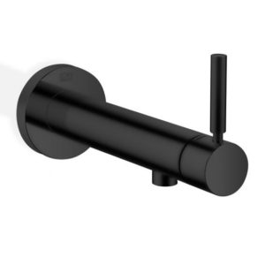 Dornbracht Meta wall-mounted single lever basin mixer matt black 36804661-33
