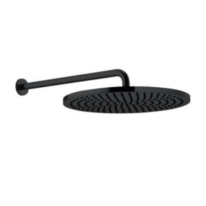 Dornbracht rain shower with wall connection matt black 28659970-33