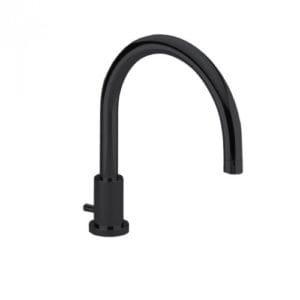 Dornbracht Tara. bath spout with automatic bath/shower diverter 13512892-33 matt black