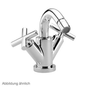 Dornbracht Tara. two handle bidet mixer 24510892-33 matt black