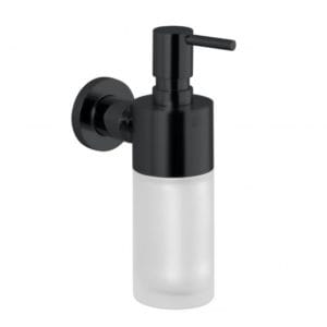 Dornbracht Tara. wall-mounted lotion dispenser matt black 83435892-33