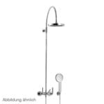 Dornbracht Tara. wall-mounted shower mixer with fixed shower 26621882-33 matt black