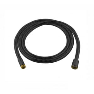 DOVB metal shower hose matt black 093002072-33