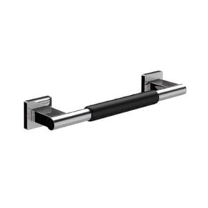 Emco System2 bath grab rail 357021200 chrome/black