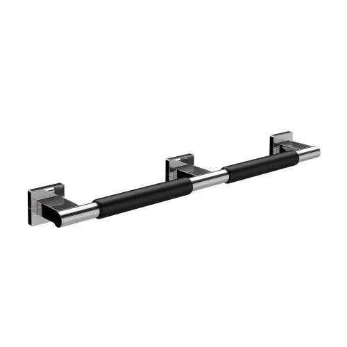 Emco System2 bath grab rail 357021201 chrome/black - Image 2