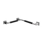 Emco System2 corner grab rail 357021205 chrome/black