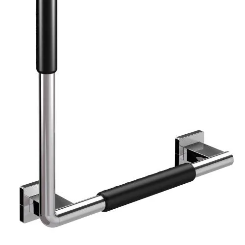 Emco System2 grab rail angled 90 °C 357021207 chrome/black - Image 3