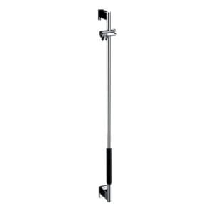 Emco System2 shower grab rail straight 357021210 chrome/black