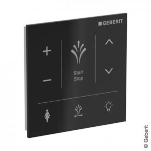 Geberit AquaClean Sela wall-mounted control panel black 147041SJ1