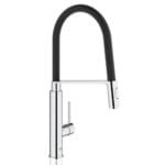 Grohe Concetto Profi single lever kitchen faucet/matt 31491000 chrome/matt black