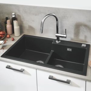 Grohe K500 built-in sink granite black 31649AP0