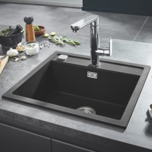 Grohe K700 built-in sink granite black 31651AP0