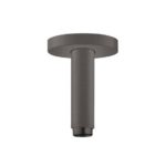 Hansgrohe ceiling connection S brushed black chrome 27393340