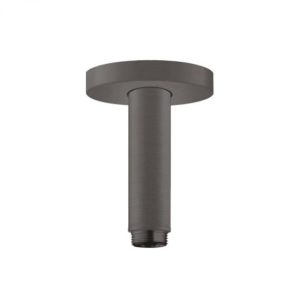 Hansgrohe ceiling connection S brushed black chrome 27393340