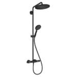 Hansgrohe Croma Select S 280 Air 1jet showerpipe matt black 26890670