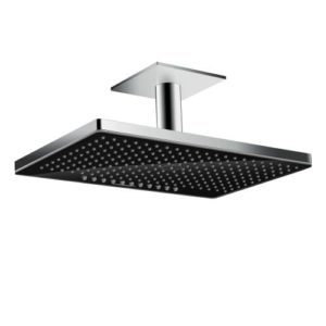 Hansgrohe Rainmaker Select 460 2jet overhead shower with ceiling connection 24004600 black/chrome