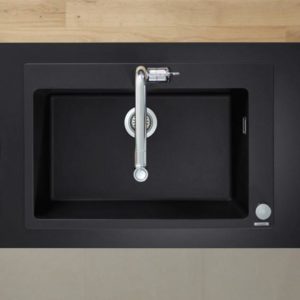 Hansgrohe S51 built-in sink 660 graphite black 43313170