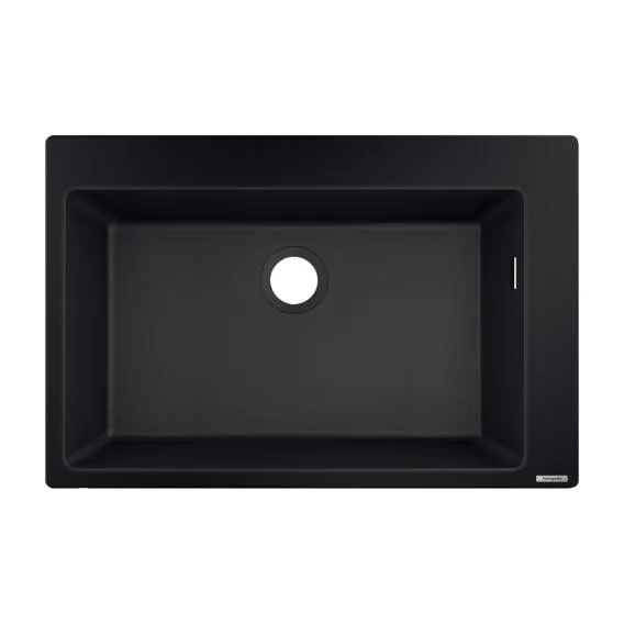 Hansgrohe S51 built-in sink 660 graphite black 43313170 - Image 3