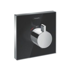 Hansgrohe ShowerSelect concealed Highflow thermostat for 1 outlet 15734600 black/chrome