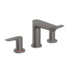 Hansgrohe Talis E three hole bathroom faucet 150 brushed black chrome