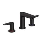 Hansgrohe Talis E three hole bathroom faucet 150 matt black