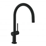 Hansgrohe Talis M54 single lever kitchen faucet with swivel spout matt black 72804670